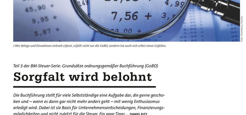 Interview: Sorgfalt wird belohnt