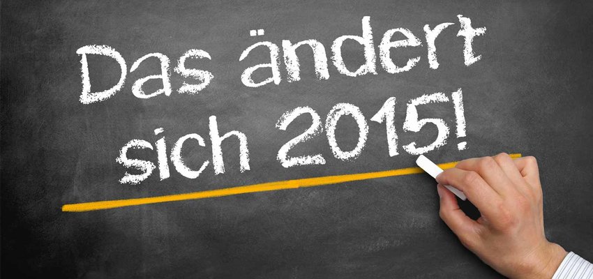 Wichtige Änderungen zum