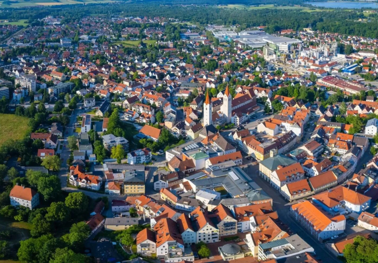 Luftaufnahme Moosburg